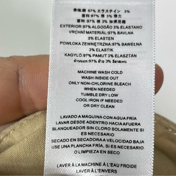 Michael Kors, Khaki Skinny Pants. Size 6. In excellent condition! - Picture 6 of 7